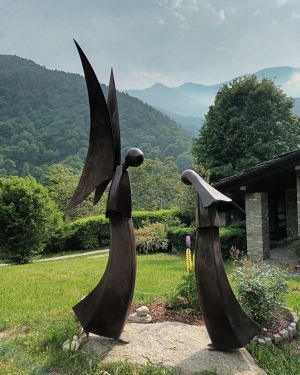 Annonciation, abbaye Dominus Tecum, Pra'd Mill, Italie