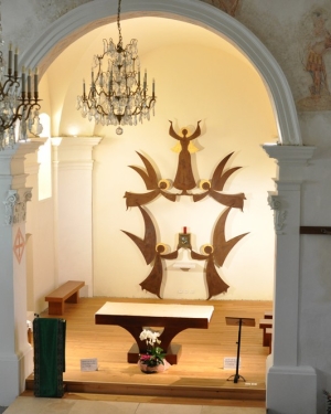 Retable église de Vallorcine