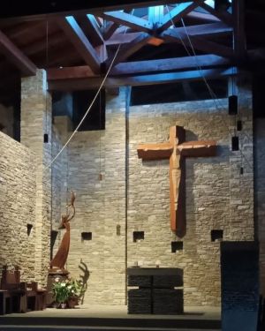 Vierge à l'enfant, abbaye cistercienne de Pra'd Mill, Italie