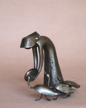 Femme aux trois canards